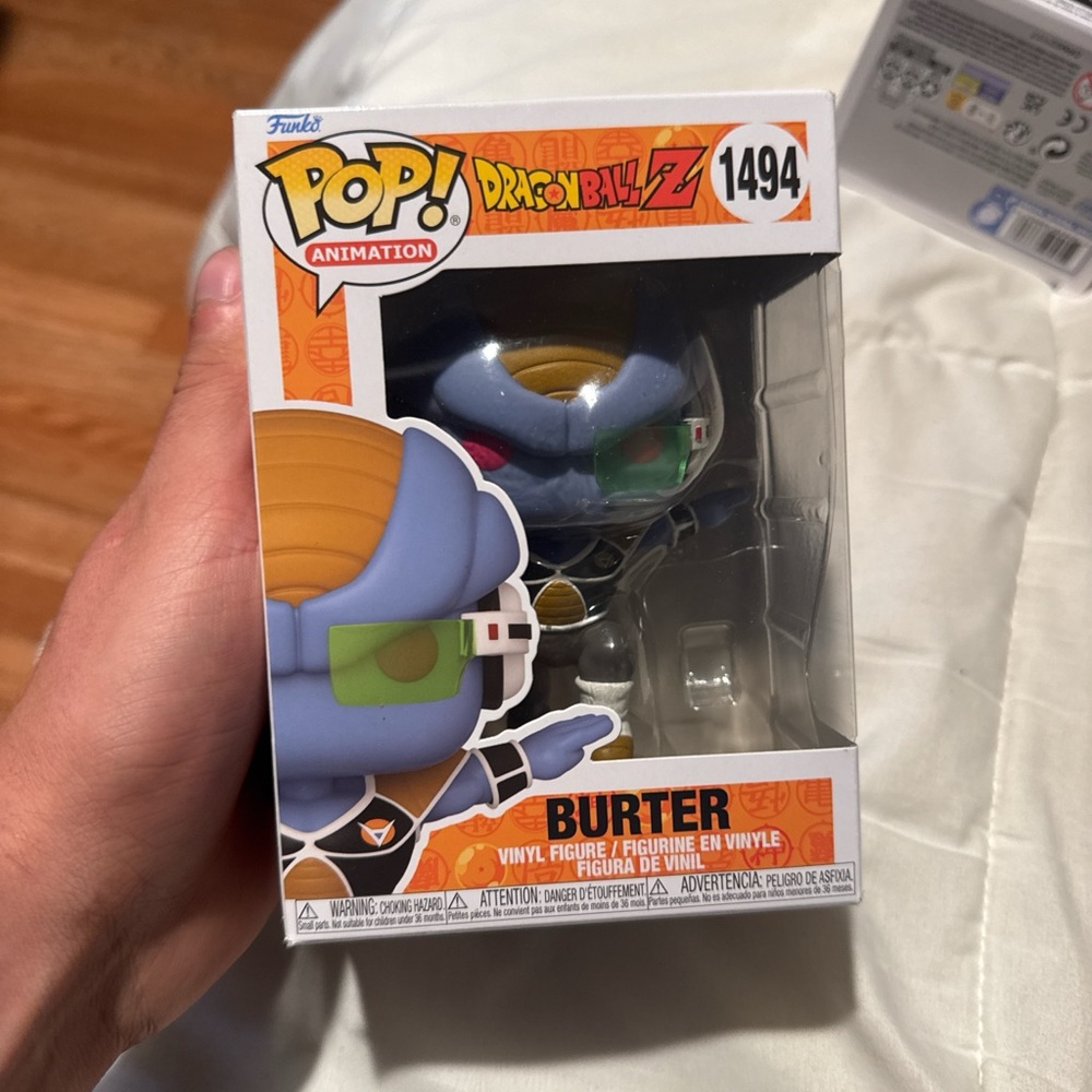 Funko Pop Dragon Ball Z Burter Blue and Gold Figure